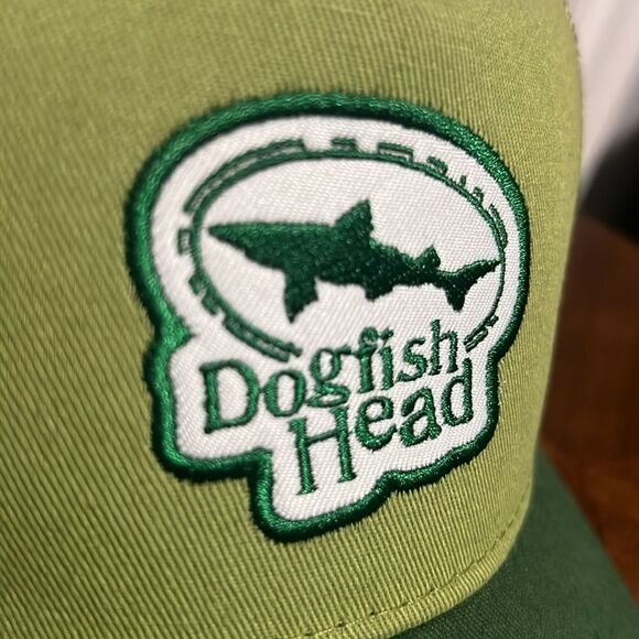 🔥🔥 Vintage DOGFISH HEAD Fishing Trucker Style Mesh Snapback Hat - PERFECT - Picture 4 of 8